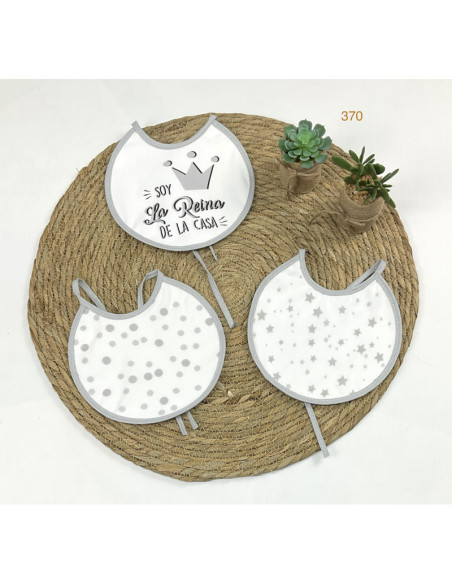 Estuche babero 3 unidades 20x20 