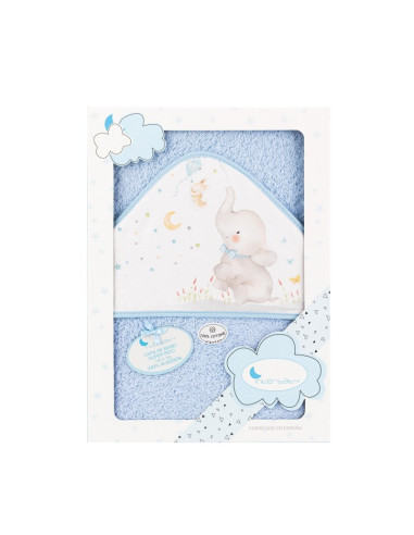 Capa de baño bebé elefante 