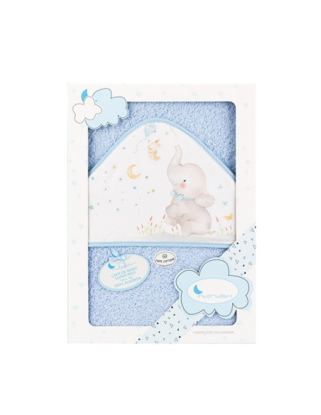 Capa de baño bebé elefante 