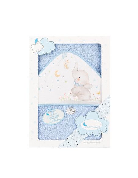 Capa de baño bebé elefante 