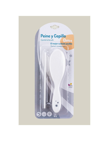 Capa de baño + peine y cepillo 