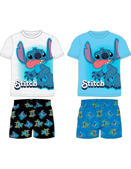 Conjunto manga corta Lilo & Stitch niño 