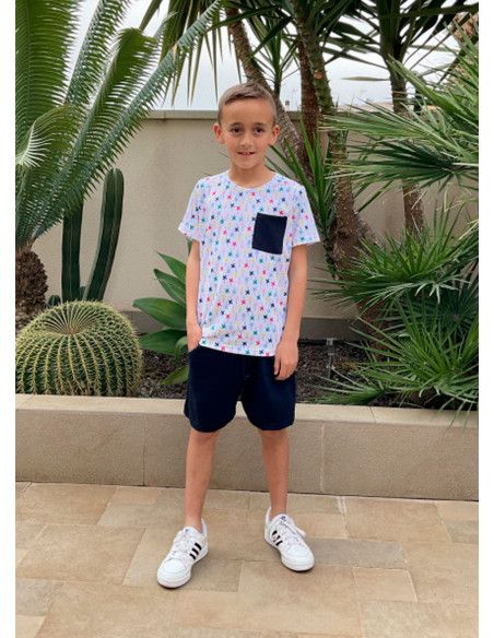 Conjunto manga corta molinillos niño [product.brand] 1 - Ropa para Bebé | dyley | 