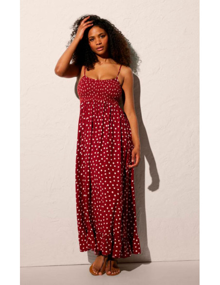 Vestido viscosa mujer 