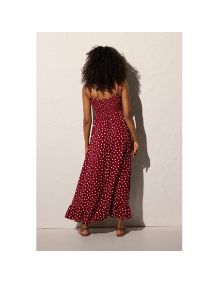Vestido viscosa mujer 