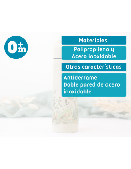 Termo líquidos beige 