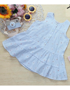 Vestido tirante blanco fluido bebé niña [product.brand] 1 - Ropa para Bebé | dyley | 