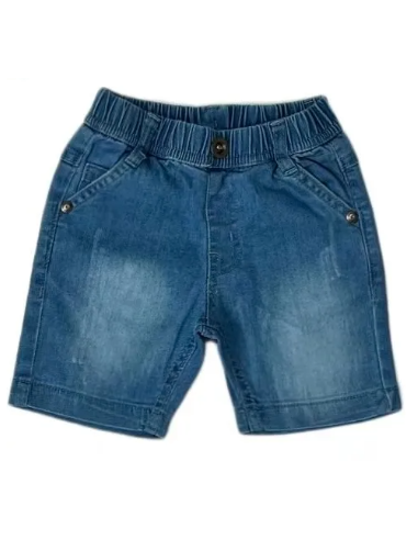 Bermuda denim bolsillos bebé niño 