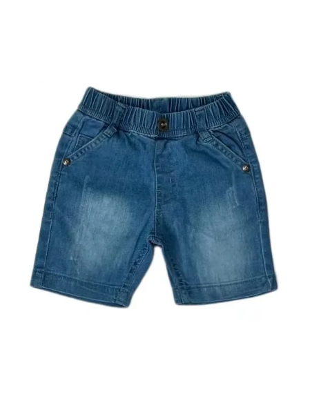Bermuda denim bolsillos bebé niño 