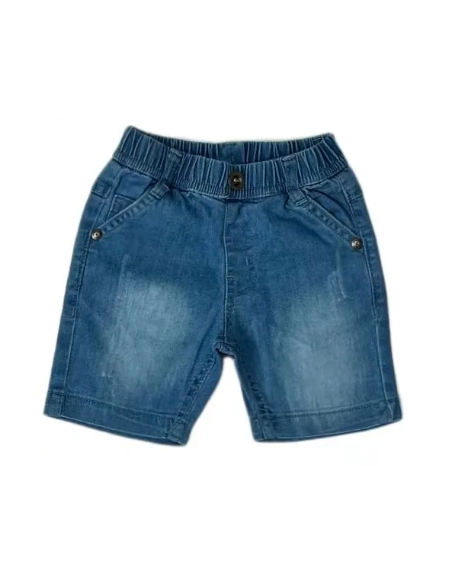 Bermuda denim bolsillos bebé niño 