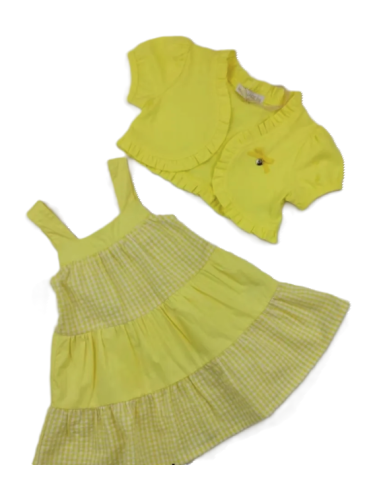 Vestido tirantes y chaquetita 