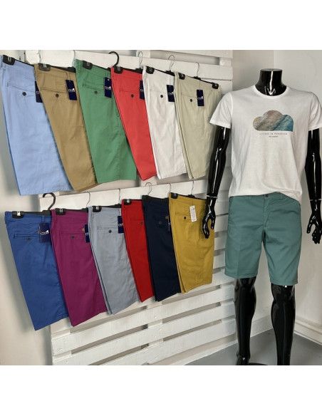 Pantalón bermuda algodón licra hombre [product.brand] 1 - Ropa para Bebé | dyley | 