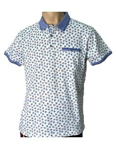Polo hombre fantasía manga corta  2
