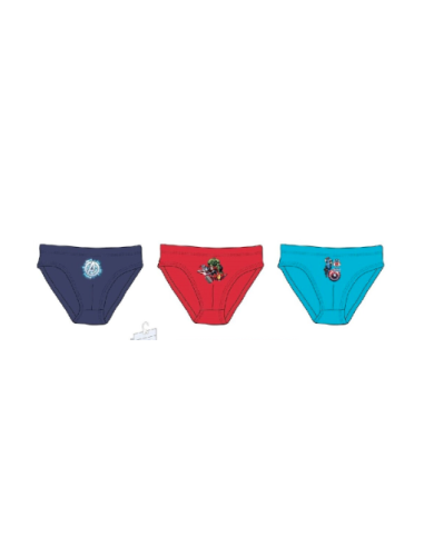 Slip pack 3 unidades avengers 