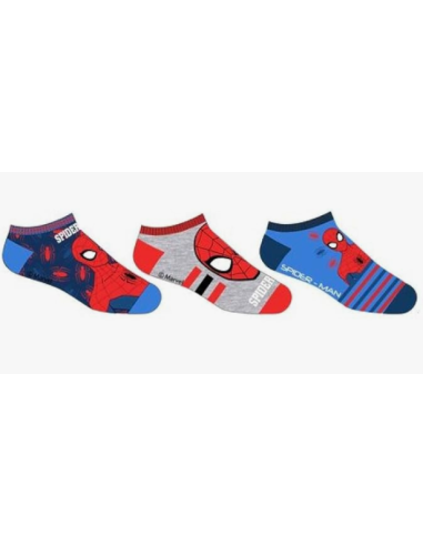 Calcetines tobilleros spiderman niño 