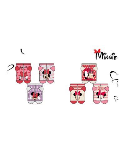 Pack calcetín Minnie [product.brand] 2 - Ropa para Bebé | dyley | 