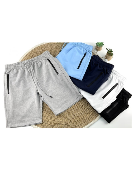 Pantalón bermuda punto hombre 