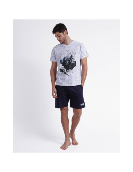 Pijama manga corta star wars hombre 