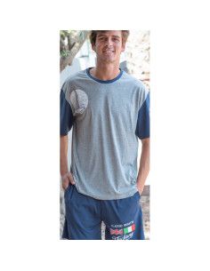 Pijama manga corta verano hombre 