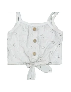 Blusa de tirante con nudo niña 
