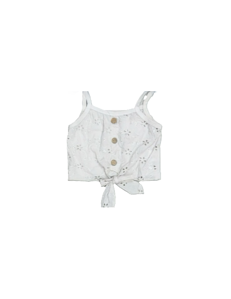 Blusa de tirante con nudo niña 