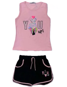 Conjunto 2 piezas sport UP niña 