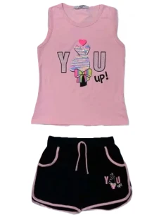 Conjunto 2 piezas sport UP niña 