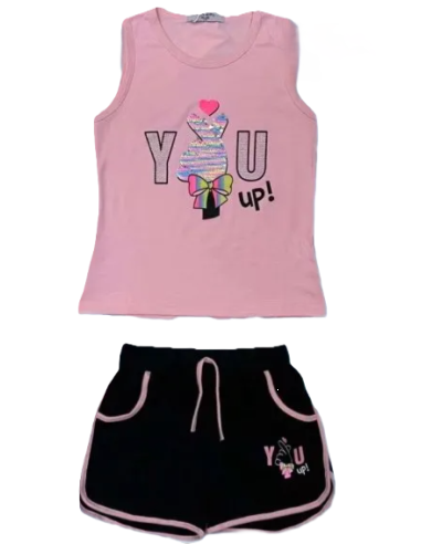 Conjunto 2 piezas sport UP niña 