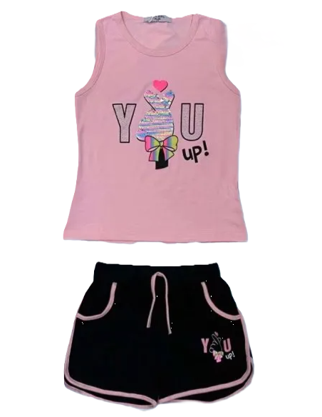 Conjunto 2 piezas sport UP niña 