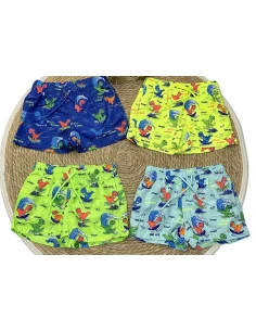 Bañador bermuda dinos niño 