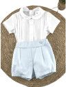 Conjunto manga corta y bermuda bebé niño 