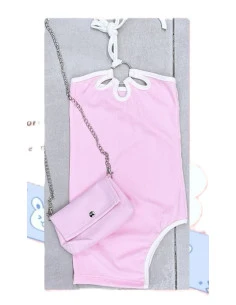 Vestido verano con bolsito niña 