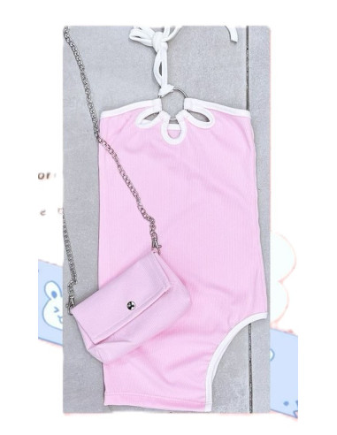 Vestido verano con bolsito niña 