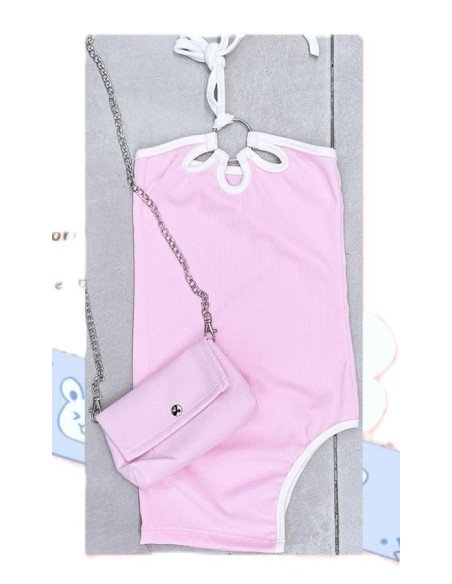 Vestido verano con bolsito niña 