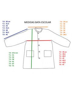 Bata de cole con bordados  2