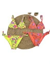 Conjunto bikini flores niña 