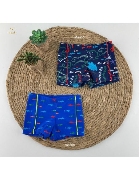 Bañador bóxer niño 