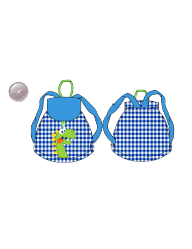 Mochila colegial guardería bordados 