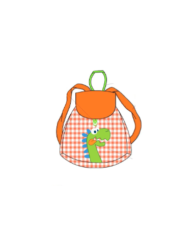 Mochila colegial guardería bordados 