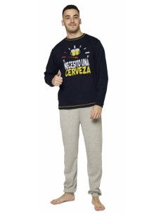 Pijama hombre algodón 