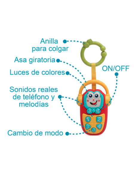 Teléfono eléctrico bebé 