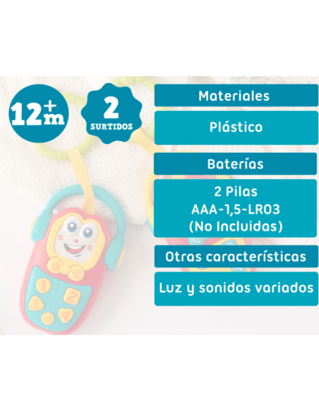 Teléfono eléctrico bebé 