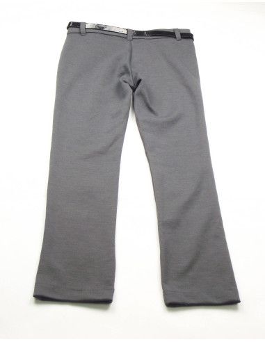 Pantalón largo con cinturón niña 