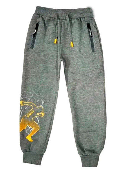 Pantalón deportivo gris niño 