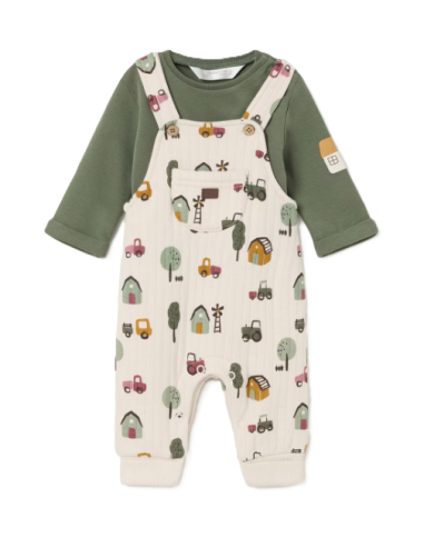 Conjunto peto acolchado bebé niño [product.brand] 2 - Ropa para Bebé | dyley | 