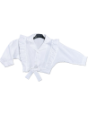 Blusa manga larga blanca para niña 