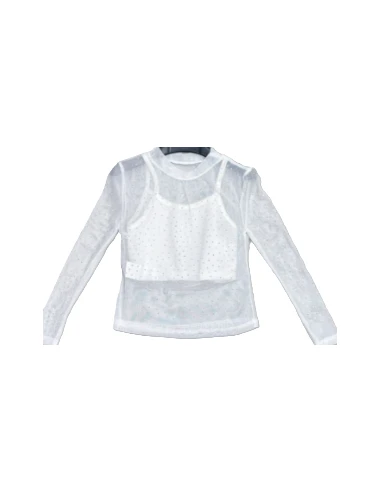 Blusa manga larga transparente para niña [product.brand] 1 - Ropa para Bebé | dyley | 