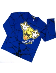 Camiseta manga larga EMOJI niño 