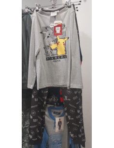 Pijama manga larga Pokemon niño 