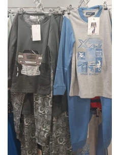Pijama manga larga niño 